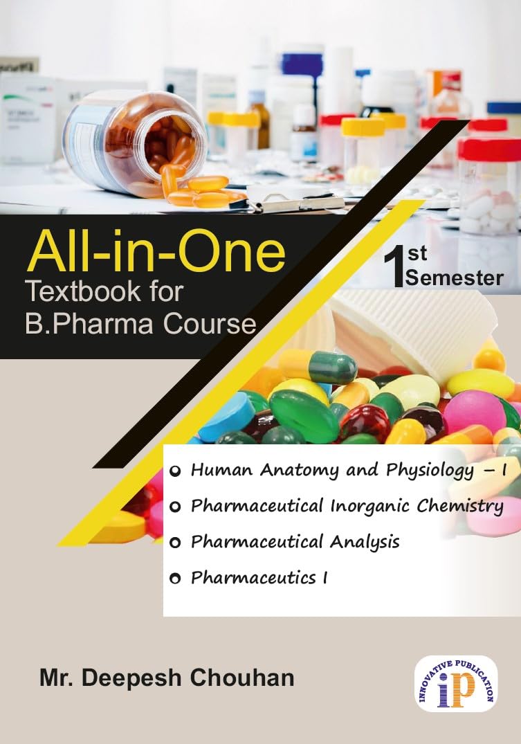 All-in-One Textbook for B.Pharma Course- For 1st Semester