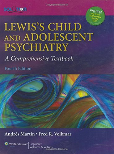 Cover of Lewis'S Child And Adolescent Psychiatry 4/Ed(Old Edition)