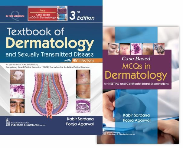 Textbook Of Dermatology And Sexually Transmitted Disease With Hiv Infections 3Ed Free Case Based Mcqs In Dermatology (Pb 2026)