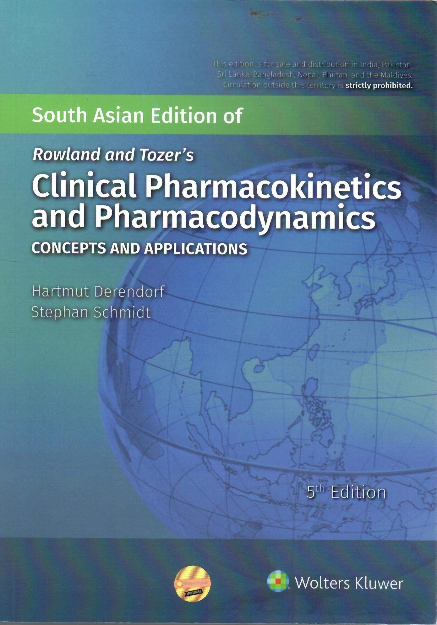 Rowland And Tozers Clinical Pharmacokinetics And Pharmacodynamics Concepts And Applications 5Ed (Sae) (Pb 2020)