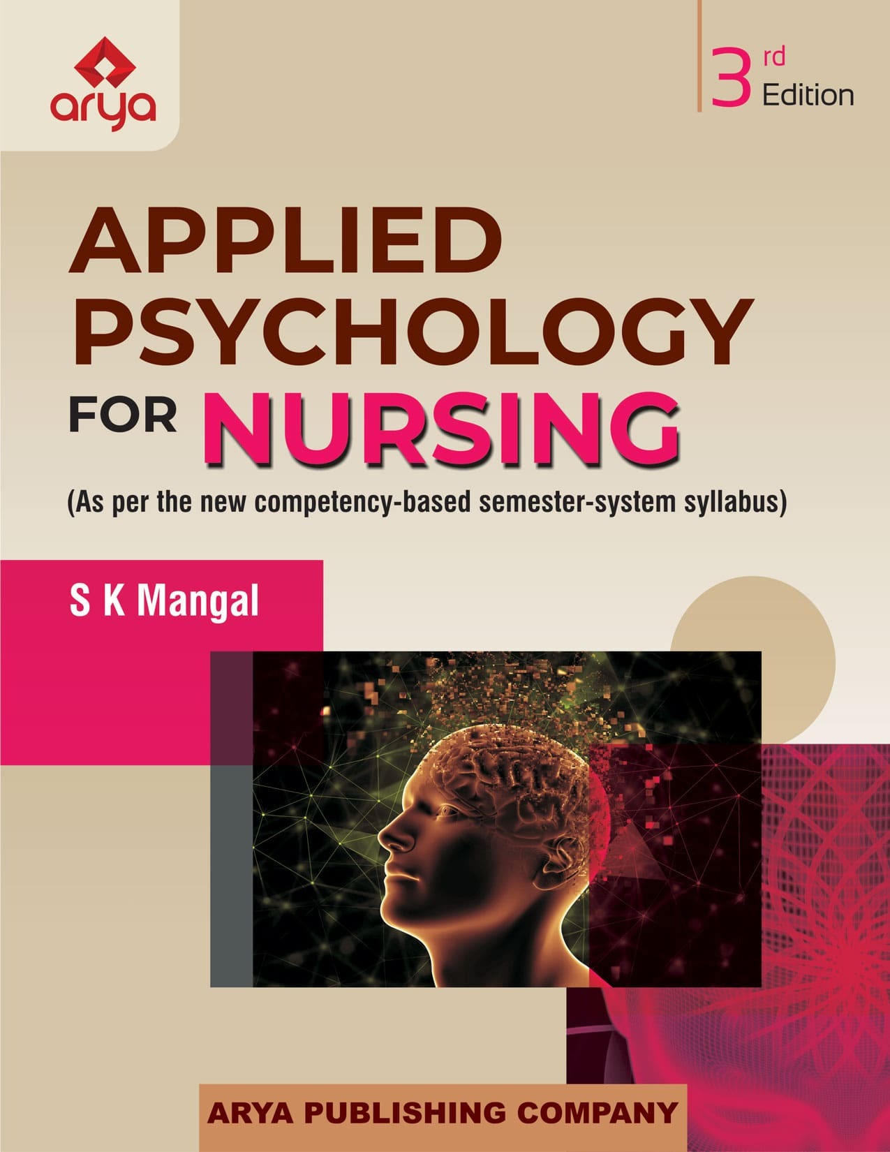 Cover of Applied Psychology for Nursing 3RD EDITION 2022