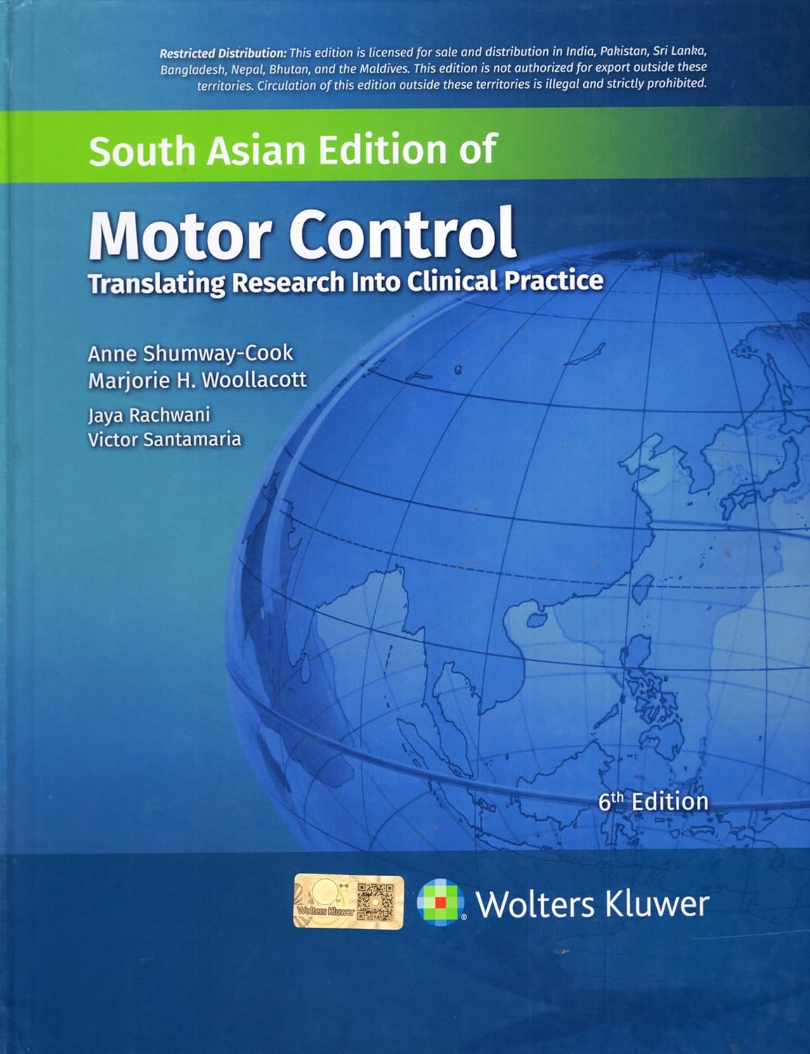 Motor Control Translating Research Into Clinical Practice 6Ed (Sae) (Hb 2024)