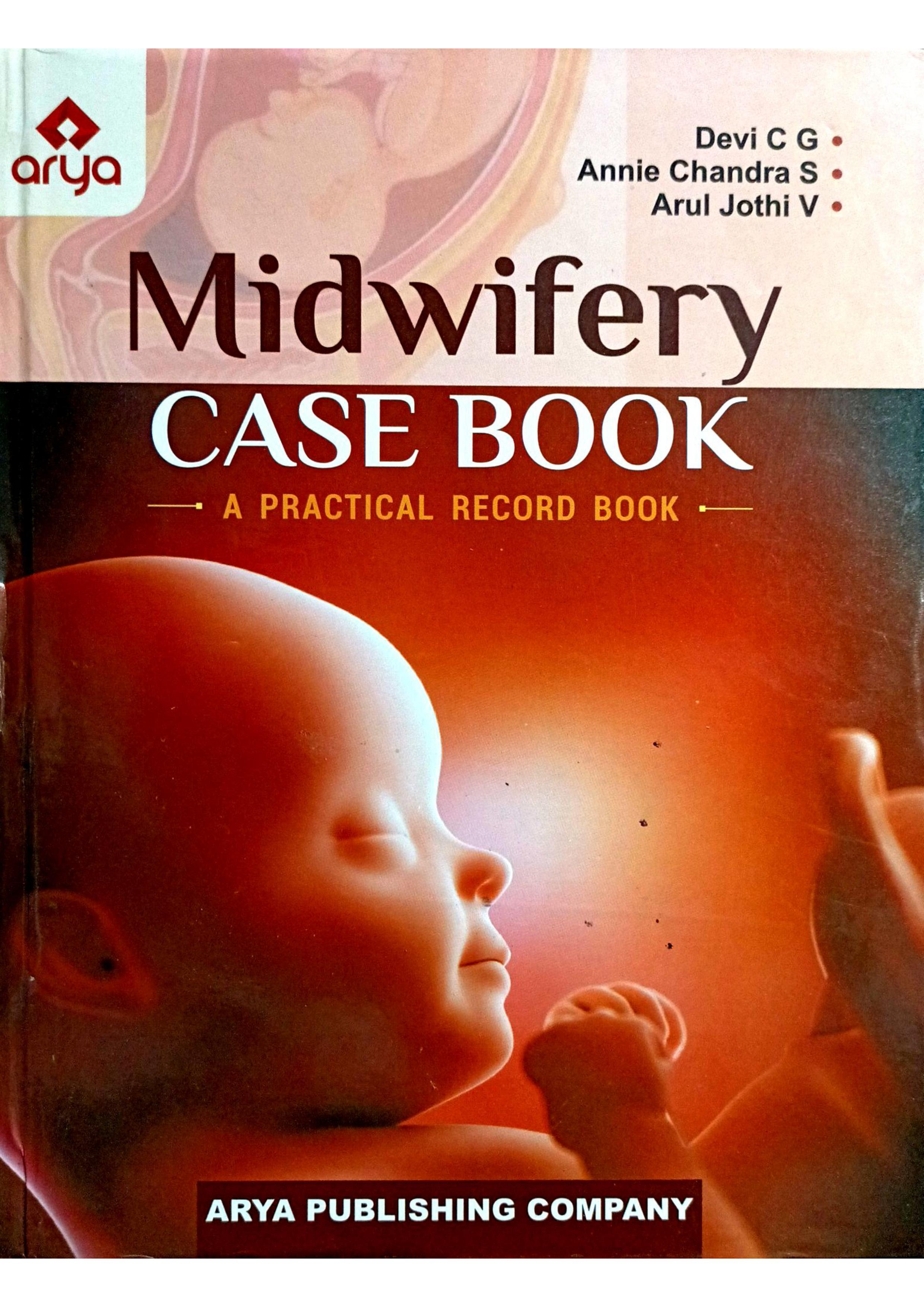 Cover of Midwifery Casebook — A Practical Record Book (Hard Bound) 1ST EDITION 2022