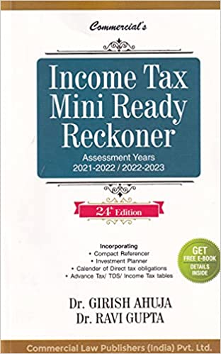 Income Tax Mini Ready Reckoner